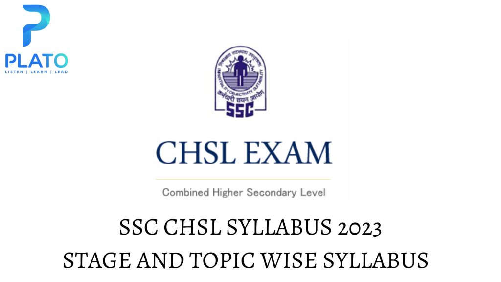 SSC CHSL SYLLABUS 2023